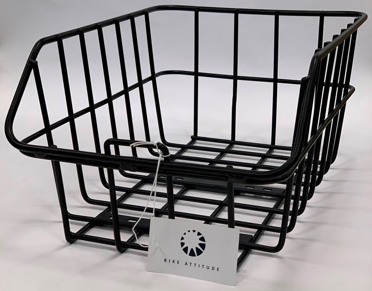 Kurv Bag alu sort 45x31x21 inkl. tilbehør