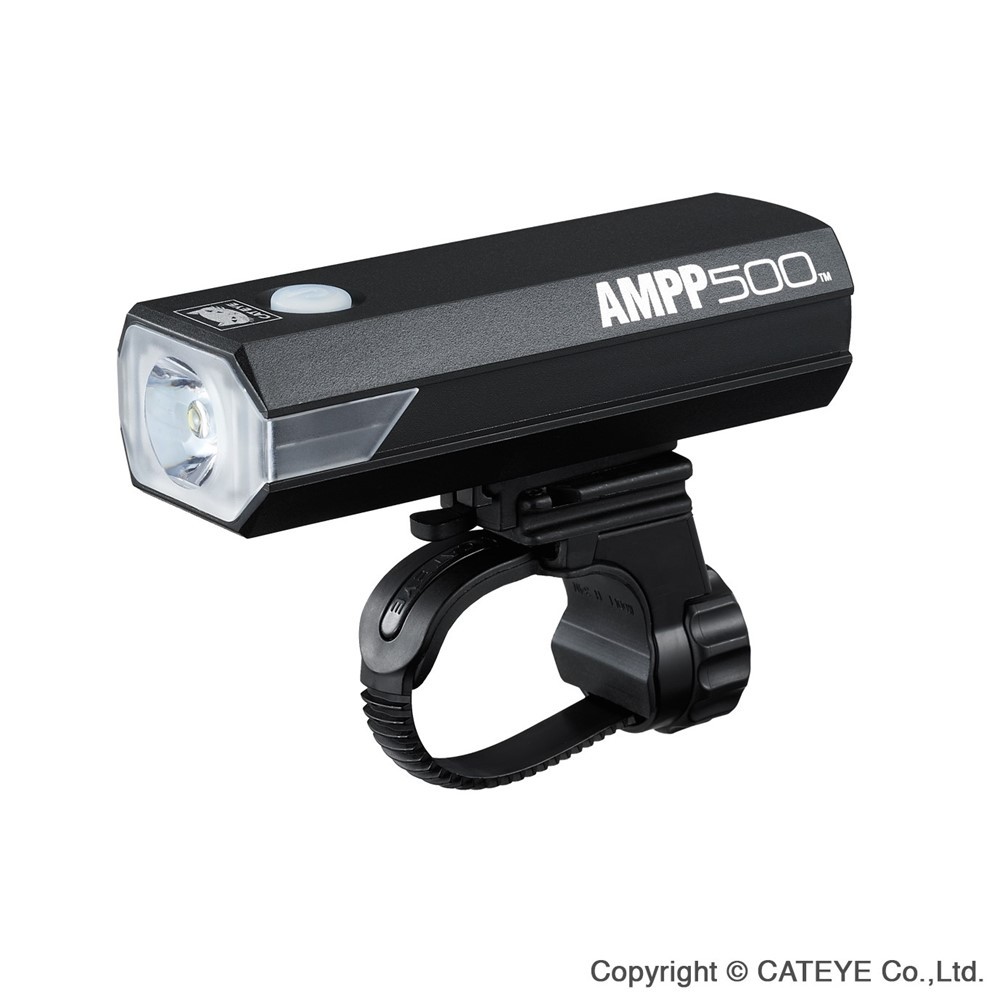 Forlygte Cateye AMPP500 HL-EL085RC USB opl. 500 lumen